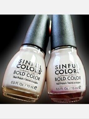 NWT 》2×《 SINFUL COLORS BOLD COLORS: SPRING FLING!